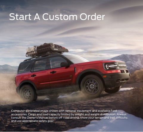 Start a custom order | Bob Mathers Ford in Boyne City MI